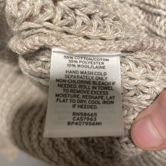 Bp chunky knit beige sweater - Picture 2 of 4